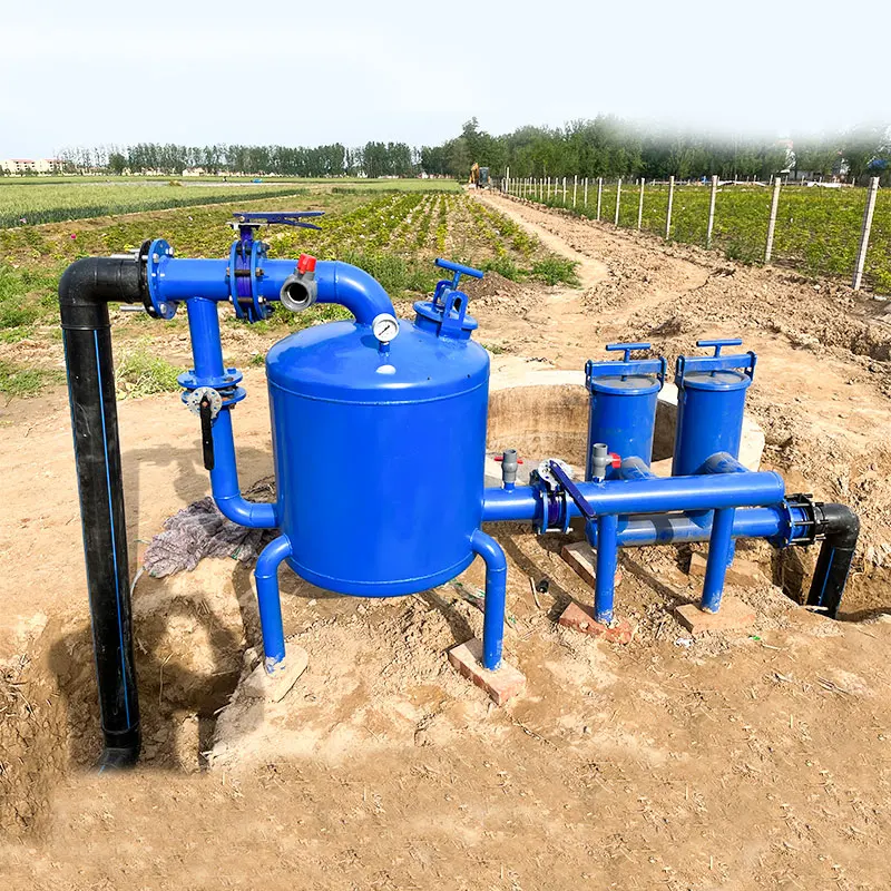 Disc Water Filter Agriculture Drip Irrigation Fertigation Sand Filter System for Sprinkler Irrigation