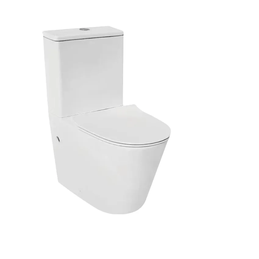 Toilet high quality wholesale tornado rimless toilet two piece toilet Australia bathroom back to wall high Standard