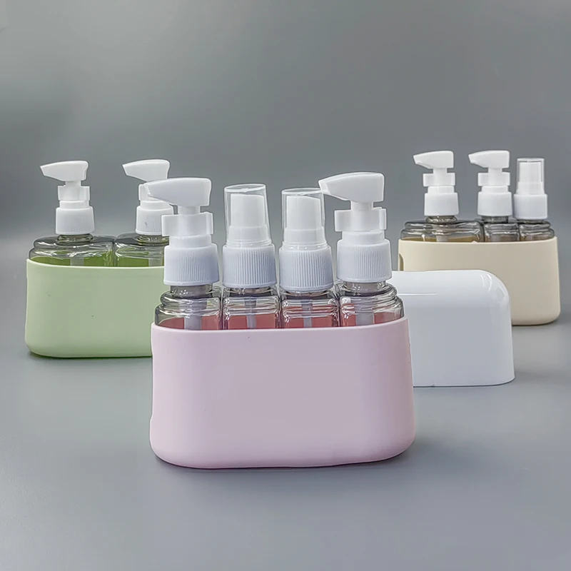 Travel Bottles Set For Woman Leak Proof Plastic Refillable Travel