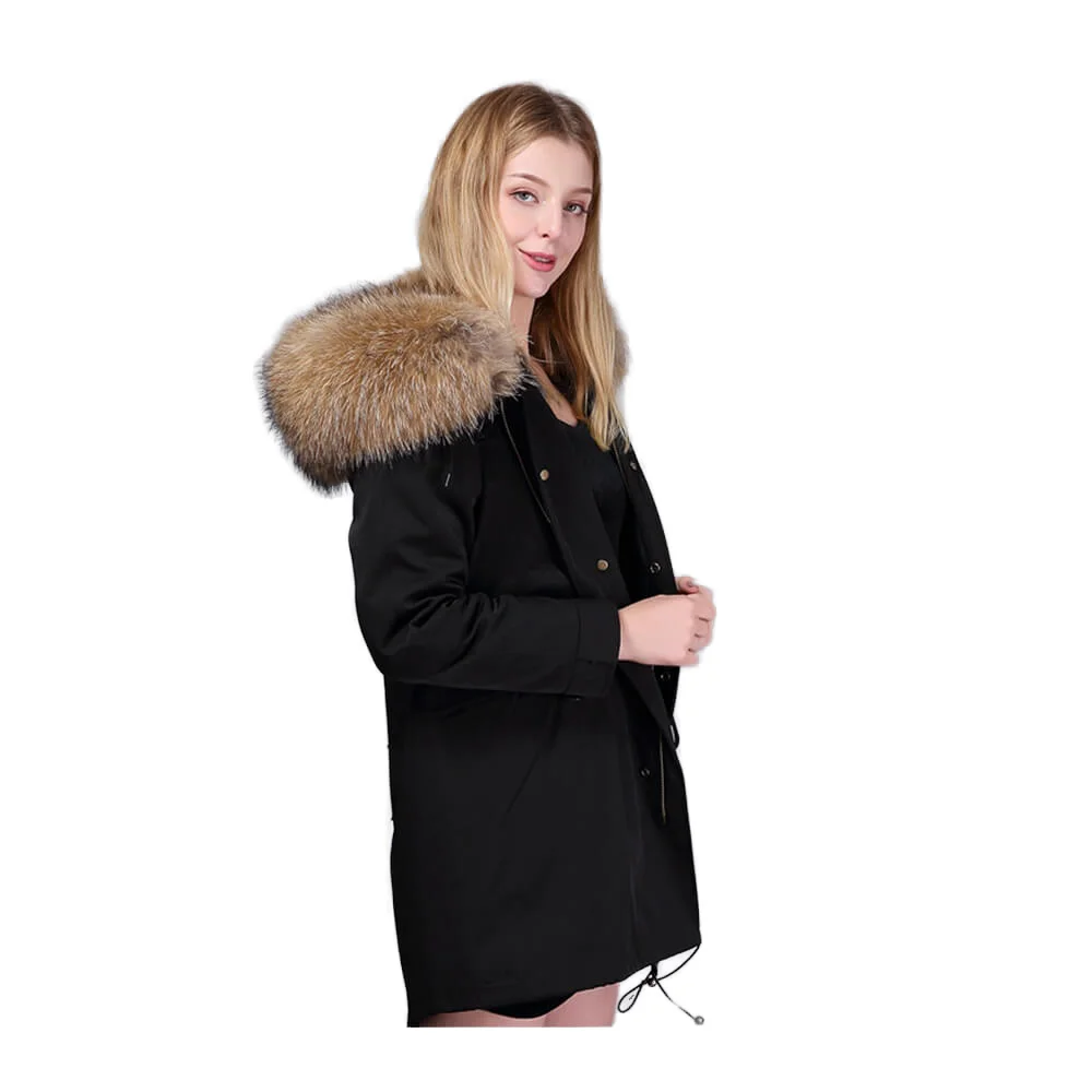 Parka Mit Echtpelz Warme Und Stile Von Damenjacken