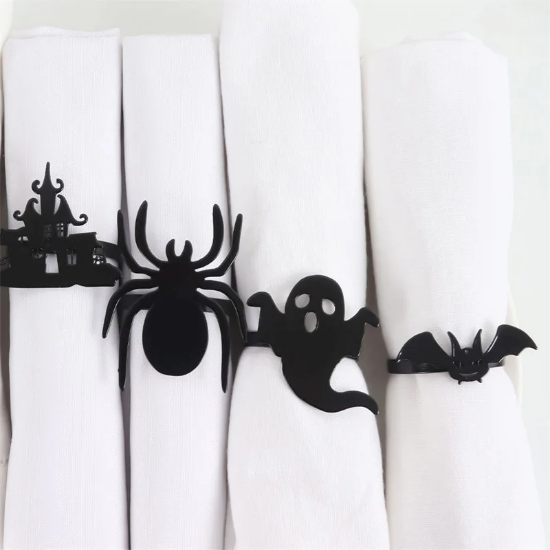 Hallowmas Halloween Table Napkin Rings Fun Eco-friendly