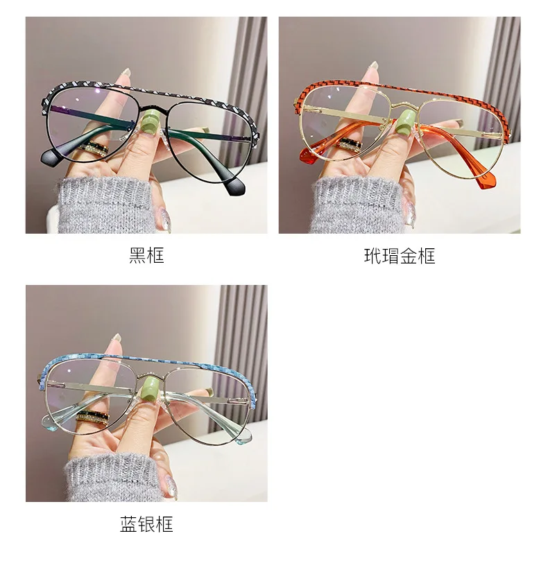 Vintage Brille Rund - Klare Nichtverschreibungspflichtige Brillenfassung