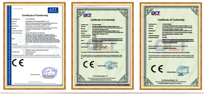 6 Certifications