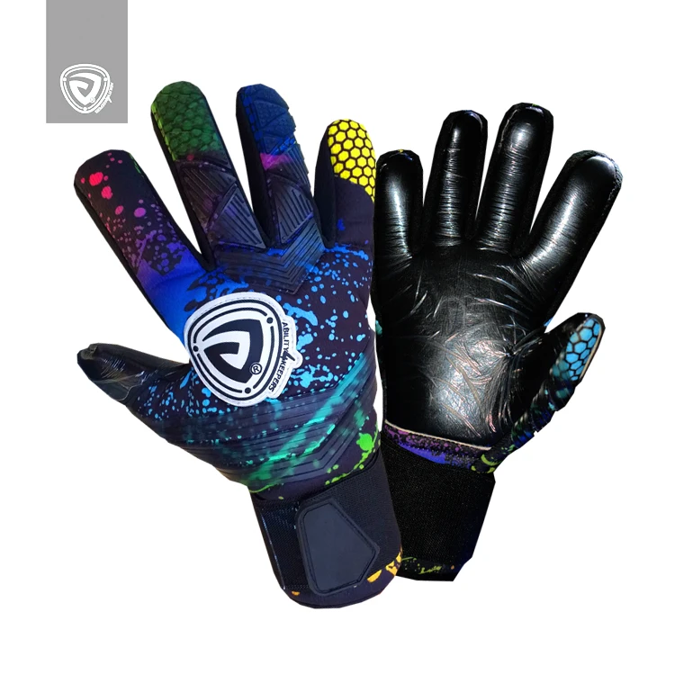 High Gripping Breathable Heavy Duty Latex Football Goalkeeper Gloves