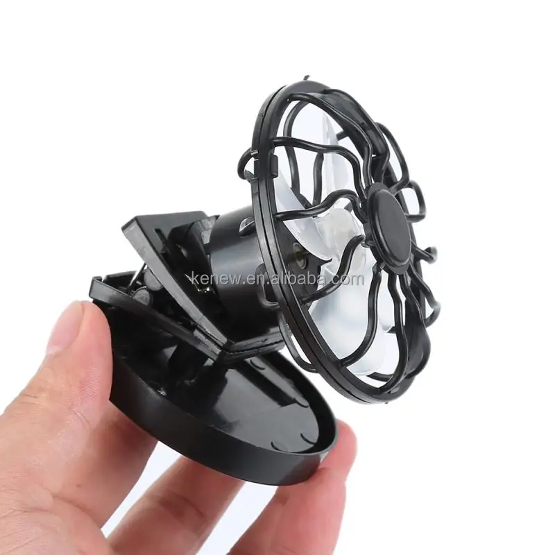 Outdoor Clip On Hat Cap Mini Portable Solar Fan