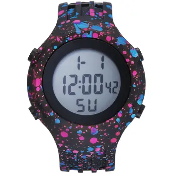 Skechers Rosencrans 37 mm Digital Chronograph Watch with Silicone Strap and  Plastic Case, Black Floral - SR6264 - Watch Station