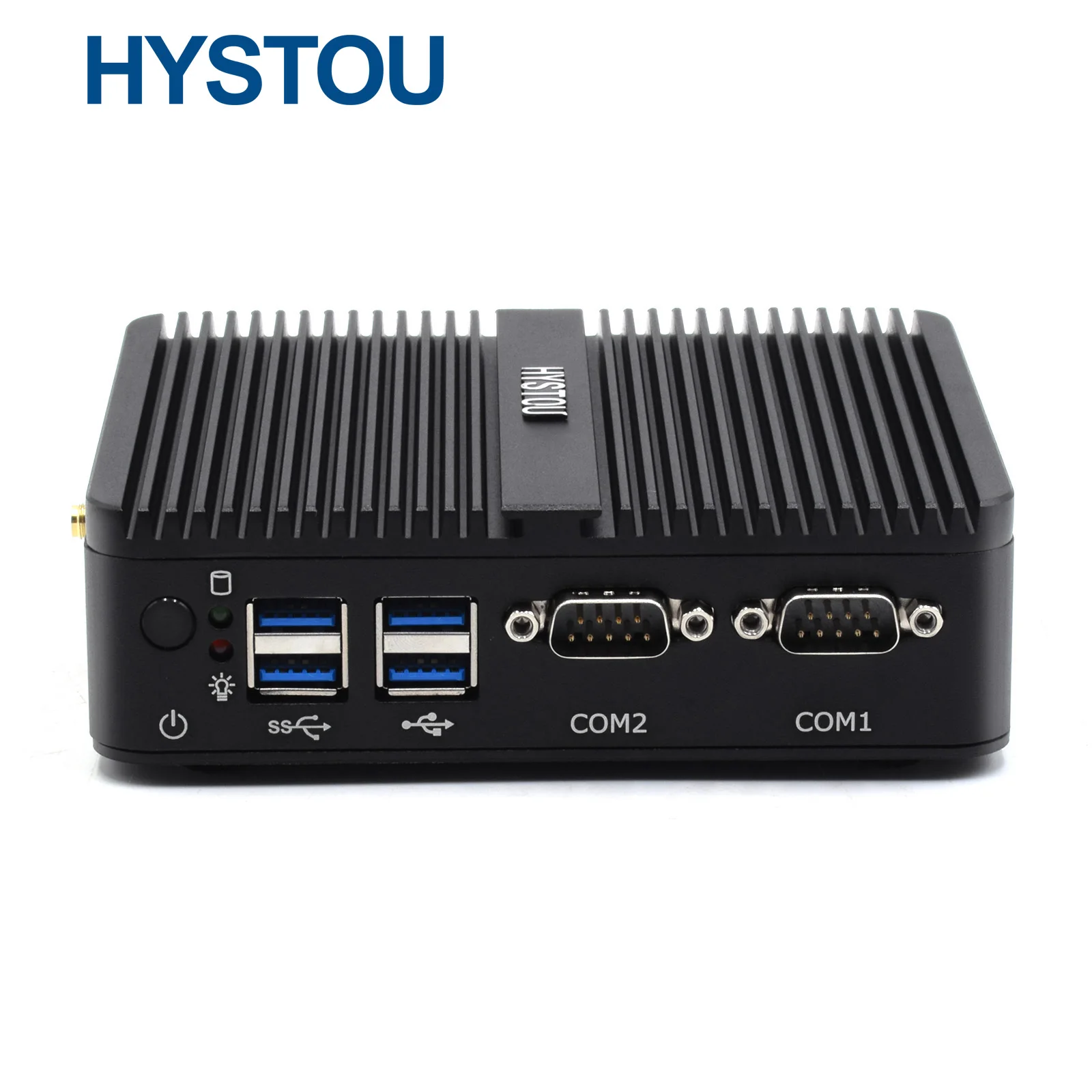 J4125 Server Mini Pc Quad Core 10w Linux Ubuntu Dual Lan 6 Usb Fanless