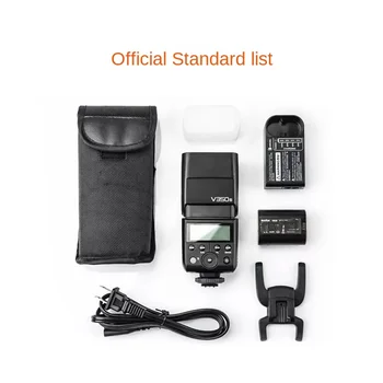 Godox V350 Lithium Battery SLR Micro Single Camera TTL High Speed Synchronous Top Light Flash detail image