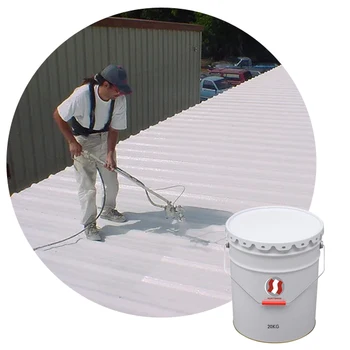 Factory Wholesale Roof Reflective Thermal Insulation Coating Roof Cooling Paint Heat Resistant Paint