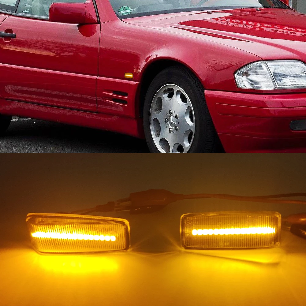 Applicable to Mercedes-Benz W124 R129 W140 W202 W201 fender side light