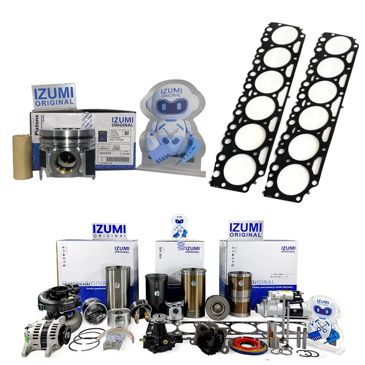 IZUMI ORIGINAL BF6M2012 Overhaul Rebuild Kit BF6M2012 Diesel Engine Parts For VOLVO