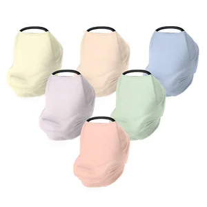 Comfortable  Bamboo Fiber Baby Nursing Cover Nursing Baby Car Seat Multi Use  Baby Accessories