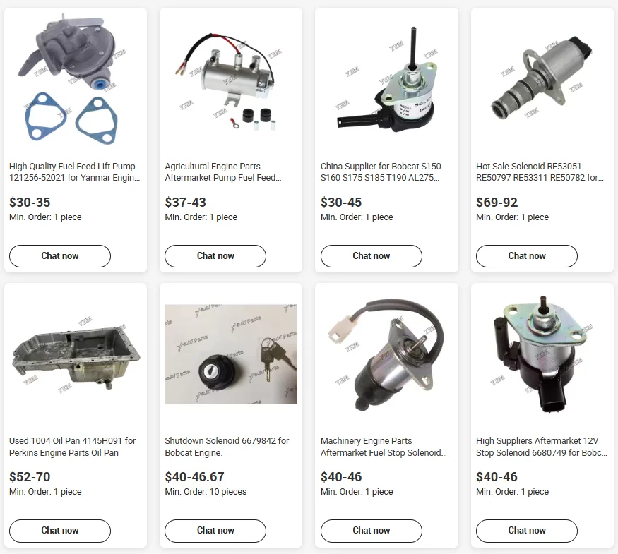 24V Stop Solenoid 8972091152 for Isuzu 4LE2 4LE2X Sumitomo