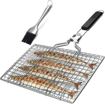 Factory Wholesale Barbecue BBQ Grill Stainless Steel Wire Mesh Net