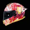Iron man-color-coated lenses