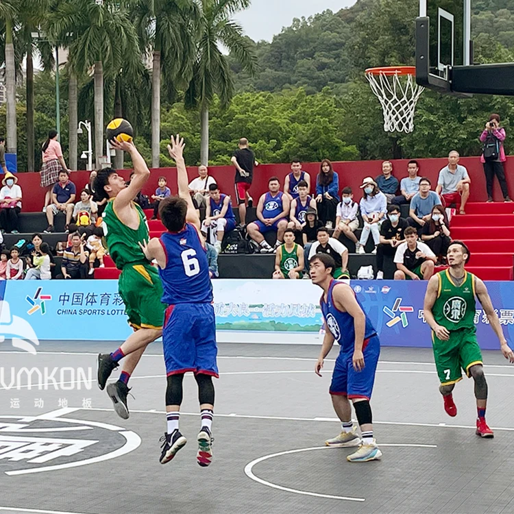 2023 FIBA 3x3 одобренная площадка для проведения мероприятий и турниров спортивное покрытие волейбольная спортивная
