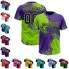 Neon Green  Purple