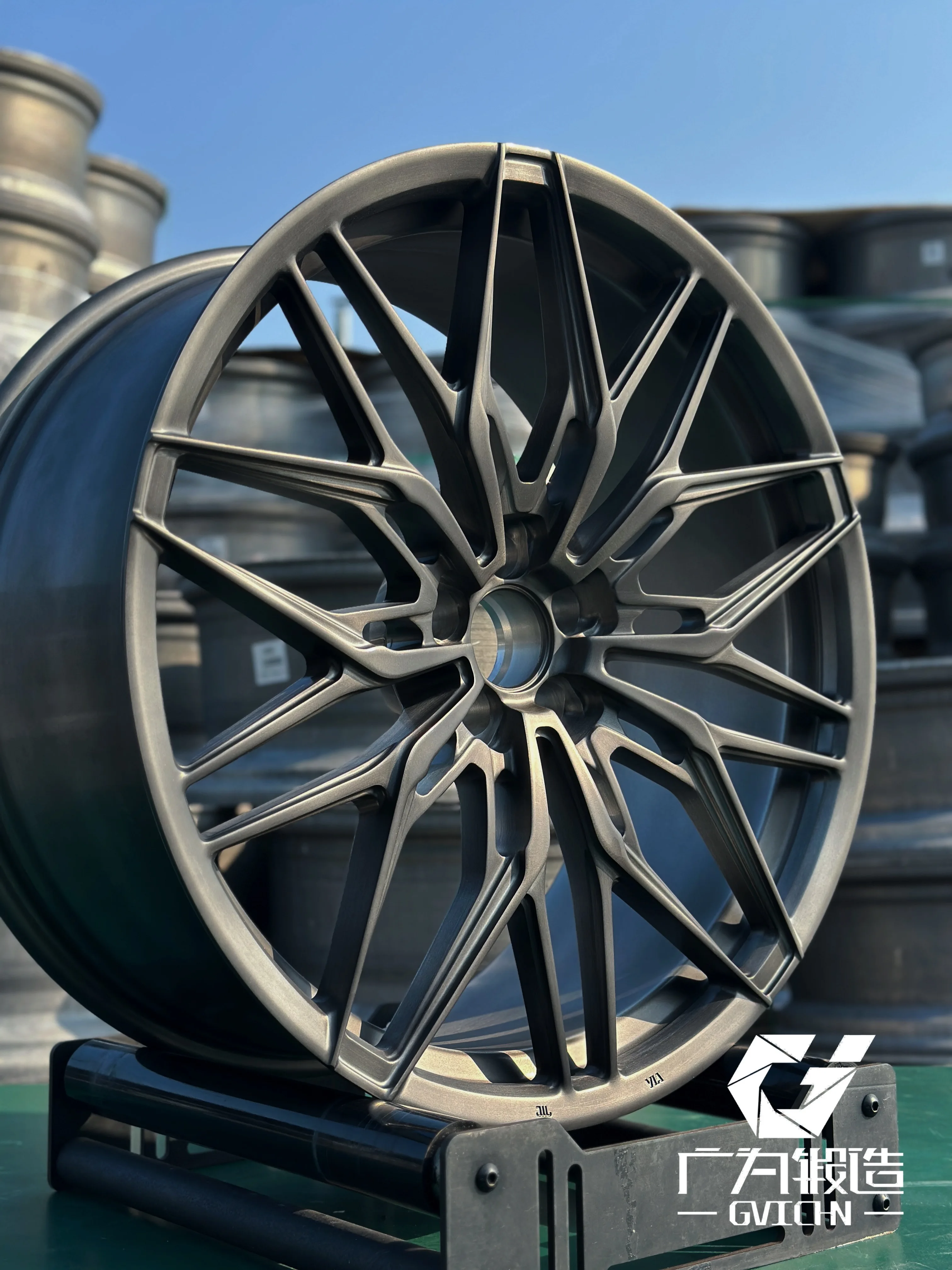 GVICHN Luxury car Multi spoke forged aluminum alloy rims 18 19 20 21 22 23 24 inch high quality wheels 5x112 5x114.3 5x120