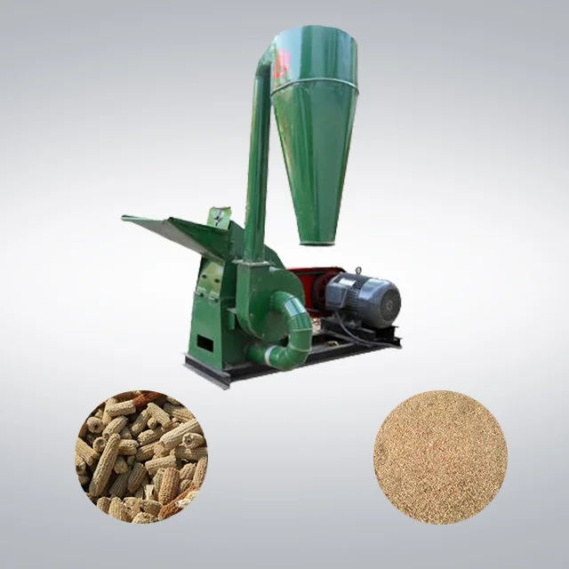 Feeding Corn Mill Machine, Rice Maize Grass Soybean Bean Powder Multifunctional Feed Processing Disc Milling Grinder Machine
