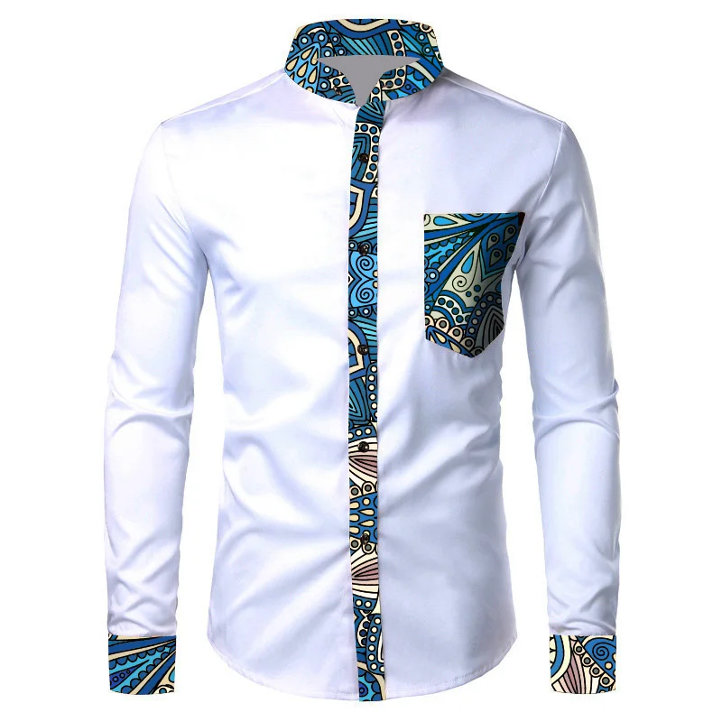 ericdress moda africana dashiki casual blazers de ocio para hombre delgado  de un solo pecho 17129302 - Ericdress.com