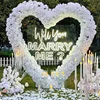 4  #  Heart Shaped Flower Arch