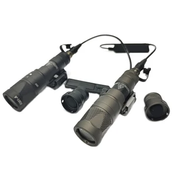 SOTAC Metal Tactical Flashlight M300V Light Strobe LED M300V Flashlight with Remote Pressure Switch Fit 20mm Rail