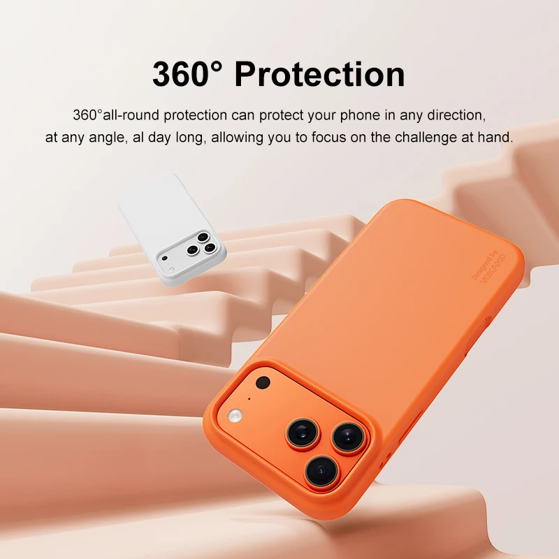 VOKAMO Liquid Silicone Magnetic Case for Iphone 17 Series VOKAMO Liquid Silicone Magnetic Case for Iphone 17 Series