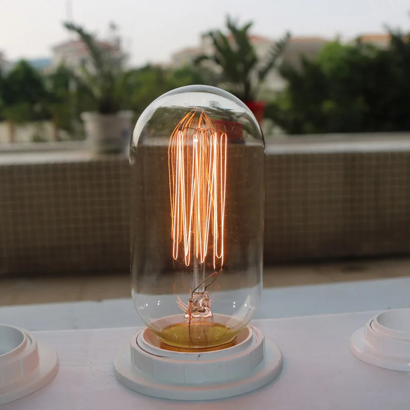 Лидер продаж, винтажная лампа Эдисона, оптовая продажа, старинные лампы Эдисона A19 ST64 T30 T45 G95