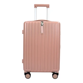 Luxury design PC suitcase trolley  luggage hard shell trolley luggage waterproof suitcase set with large capacity