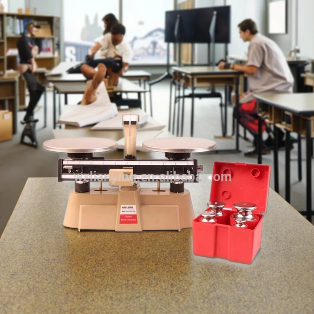 Double Beam Balance Scale for Lab Use Educational Equipment