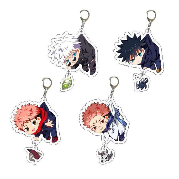 Kerou Wholesale Jujutsu Kaisen Keychain,50 Pieces