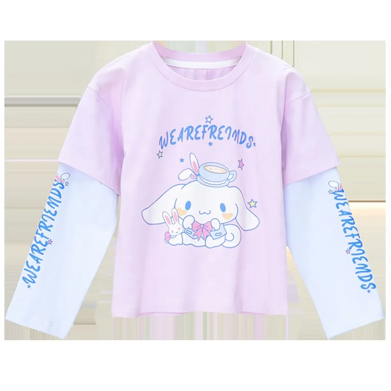 Sanrio Children Sportswear Kuromi Cinnamoroll My Melody Anime Cartoon ...