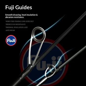 CHEERY Demon Hunter Fu O a Shi Carbon Micro Matter Ma Kou Lu Ya Lure Fishing Rod-Soft Tune 1.5m/1.68m – Soft Lure – view 5