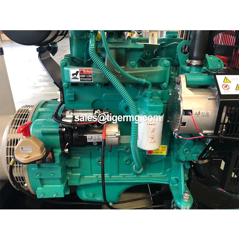 With Cummins Ricardo Engine 20kw 22kva 25kva 30kva 40kva 50kva 30kw Diesel Generator Set 40kw 50kw Diesel Electric Generator