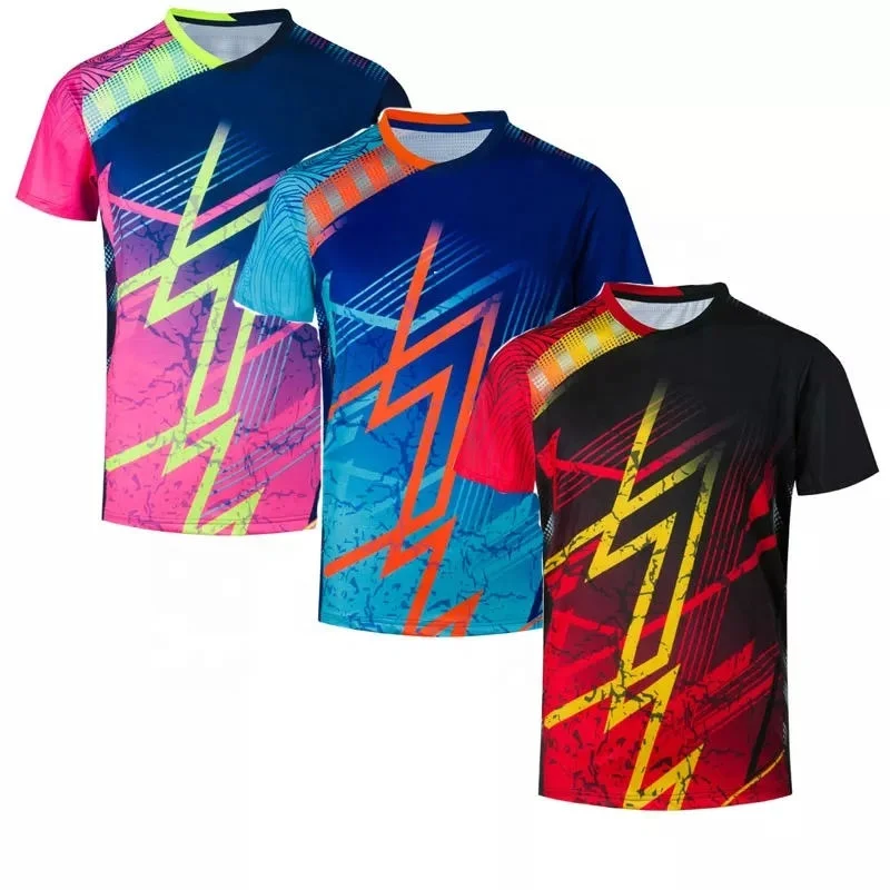 Yingtenidi OEM Service  Custom Logo Polyester Sublimated T Shirt Short Sleeve Digital Printed Men Sublimation Shirt