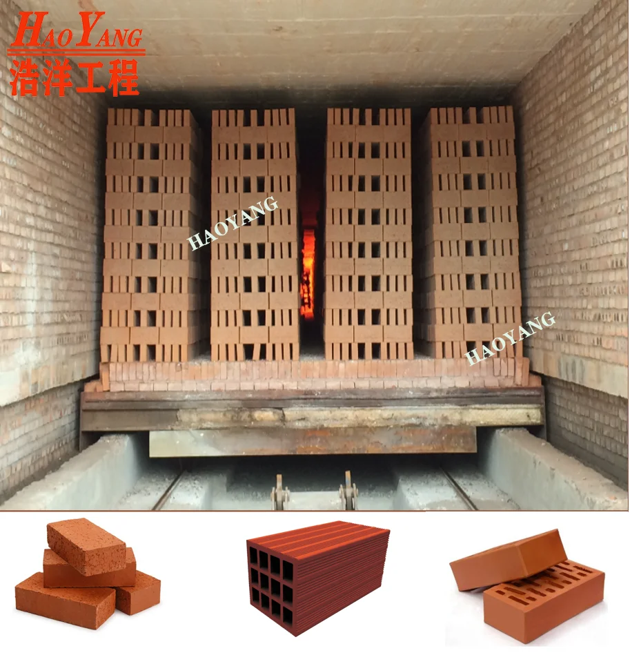 Fully Automatic Hoffman Brick Kiln, Fully Automatic Small Output Clay Red Porous Brick Extruder and Brick Furnace