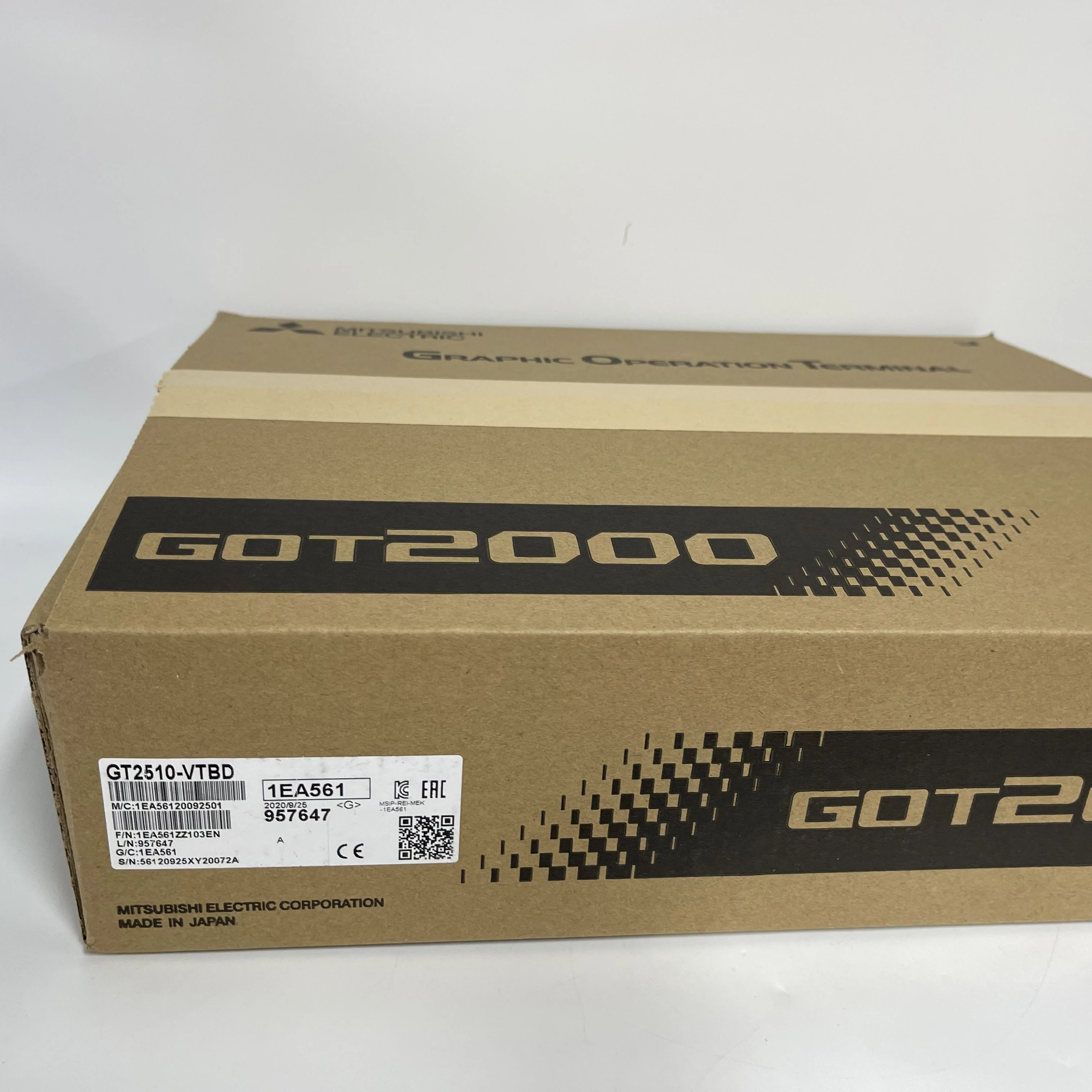 MITSUBISHI Graphic Operation Terminal GT2510-VTBD MITSUBISHI Graphic Operation Terminal GT2510-VTBD