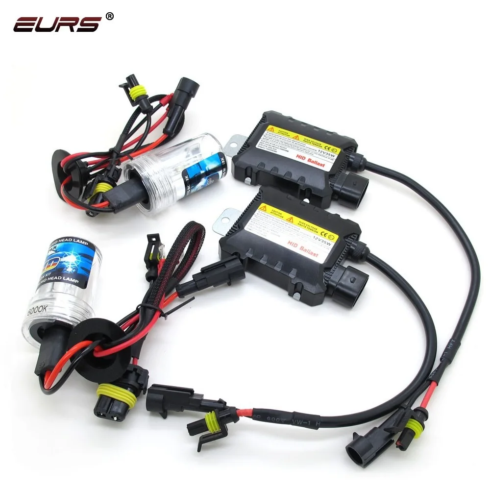 Xentec 35W Slim HID Xenon Conversion Kit - 2 Bulbs & 2 Ballasts (Fits H4, H11, H7, 9007, 9005, 9006, H10, 880 & More)