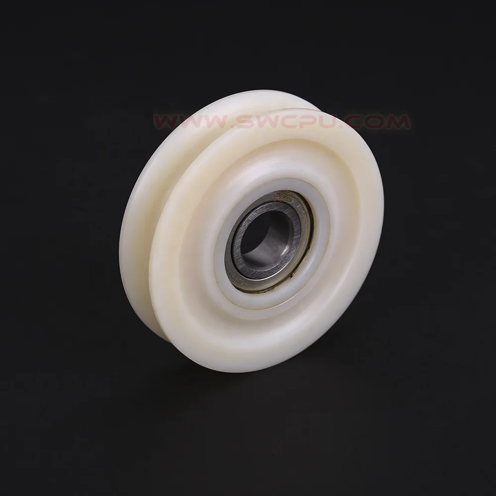 
Пластиковые производители под заказ, литьевая пресс-форма, ПТФЭ роликовые колеса для ворот 