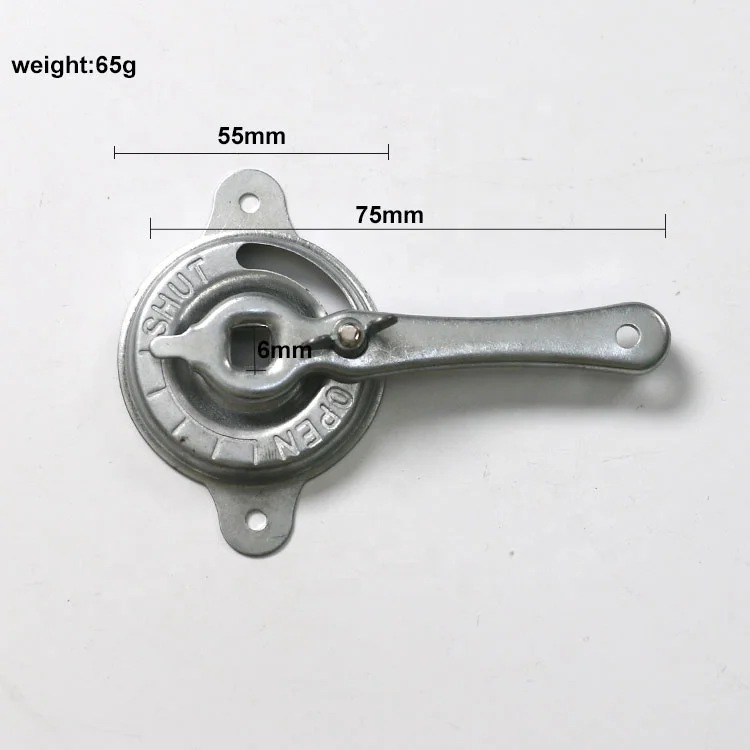Galvanized Steel Air Duct Volume Damper Regulator Handle For Hvac System Buy Damper Handle,Air
