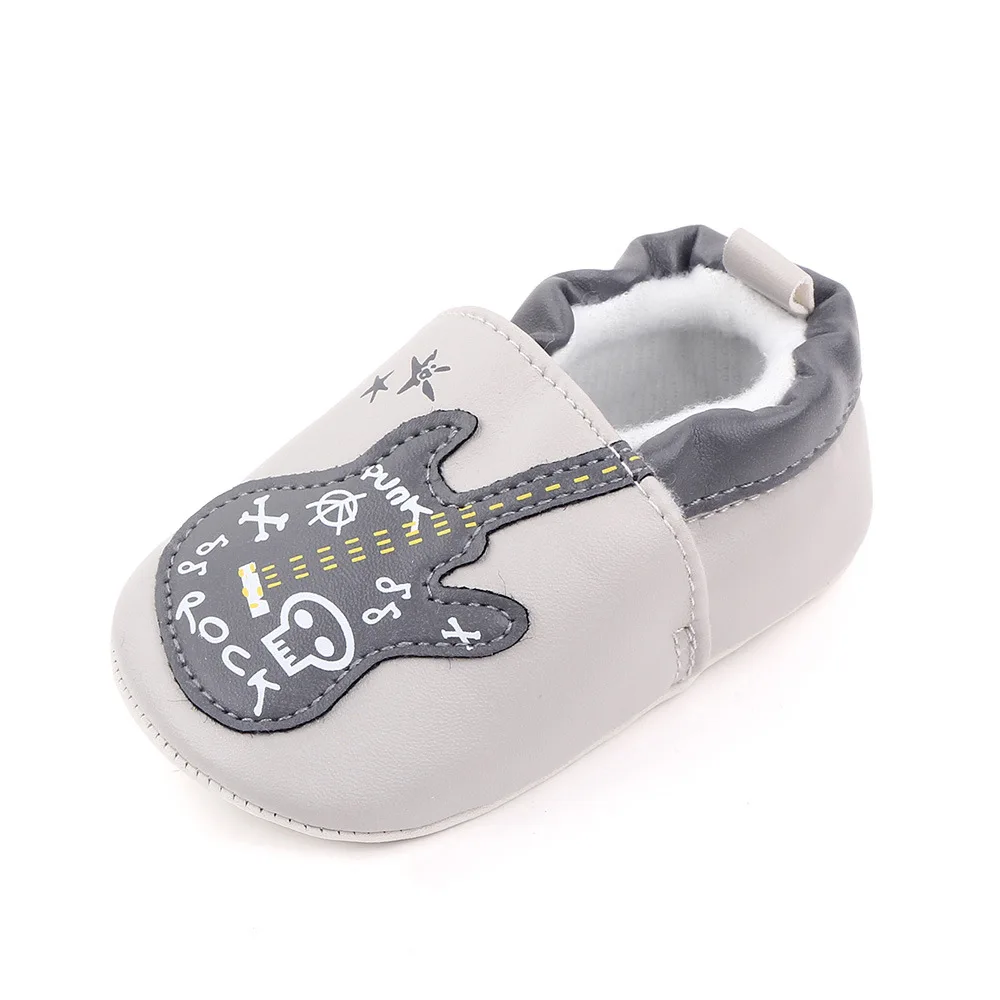 Spring and Autumn Cute Cartoon Animals  Shaped Shoes Soft Sole PU Baby Toddler Shoes