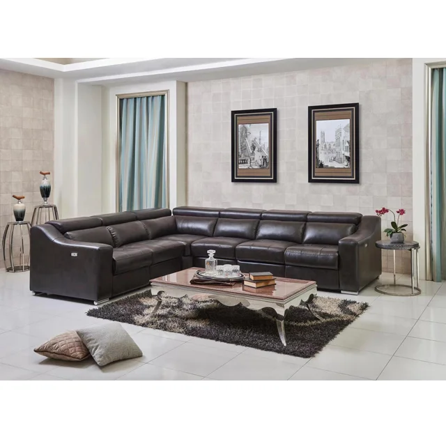 Modern Furniture L Shape Living Room Sofa Set Luxury Home Furniture ...
