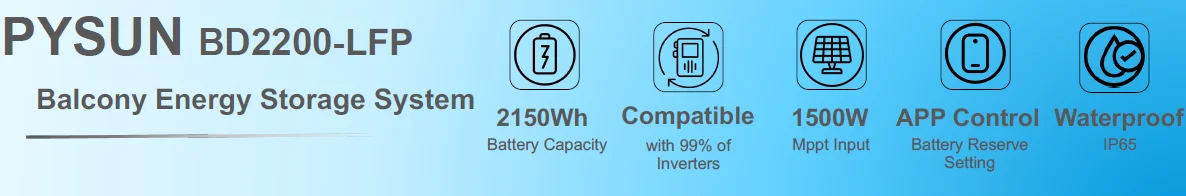 Balcony Solar Storage System supplier