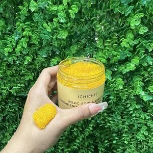 NOYEON LOW MOQ Black Skin Care Products Lemon Kojic Acid Sugar Scrub Cubes for Wholesales Low Moq hot selling