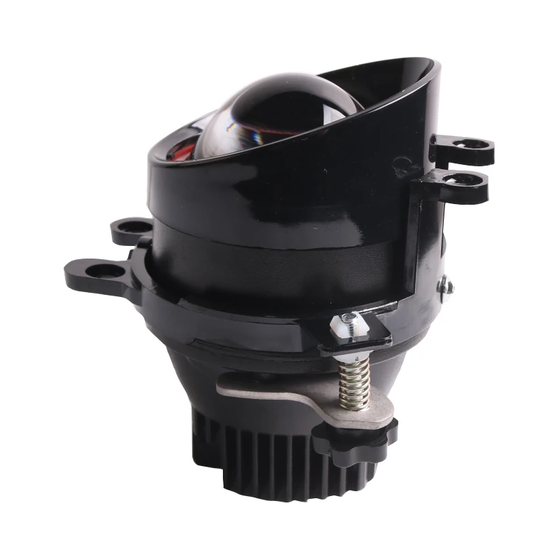 Sanvi Fog Light Bi Led Projector 3 Colors 5500K 4300K 3000K Bi Led Projector Fog Light With toyota Bracket
