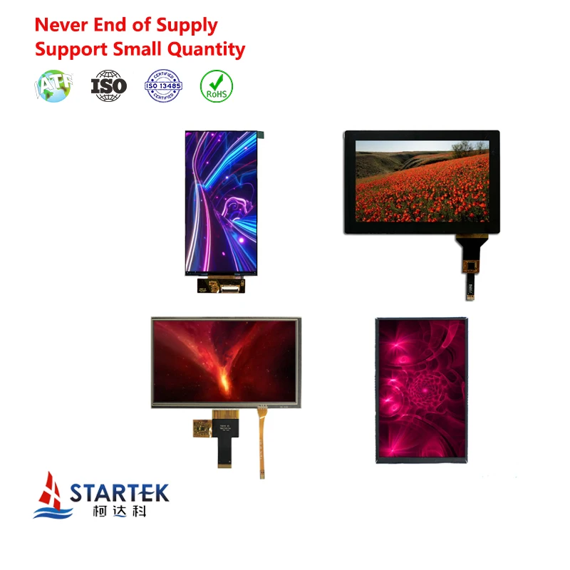 Custom TFT LCD 0.96-32" ips screen panel 3.5 4.3 5 5.0 7.0 8.0 10.1 inch small touch tft display lcd module