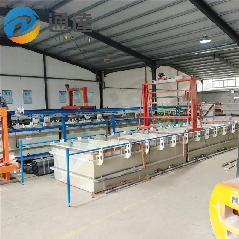 Gold Plating Electroplating Machines Anodizing Line Hard Chrome Plating