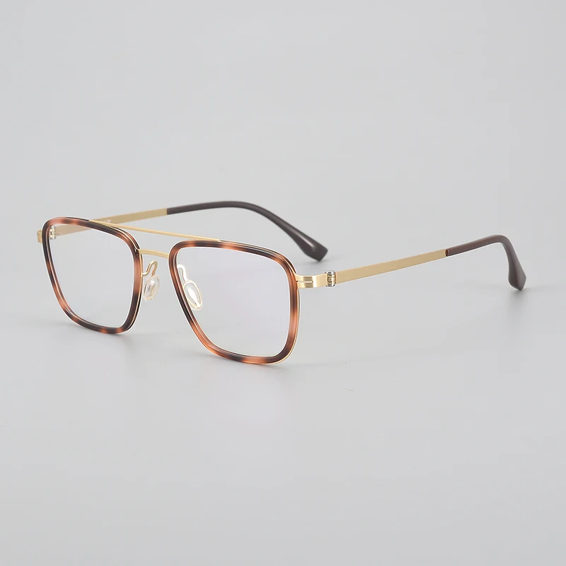 MOD010 New Arrival Retro Titanium Eyeglasses Clearance High Quality Assorted Titanium Glasses Frame