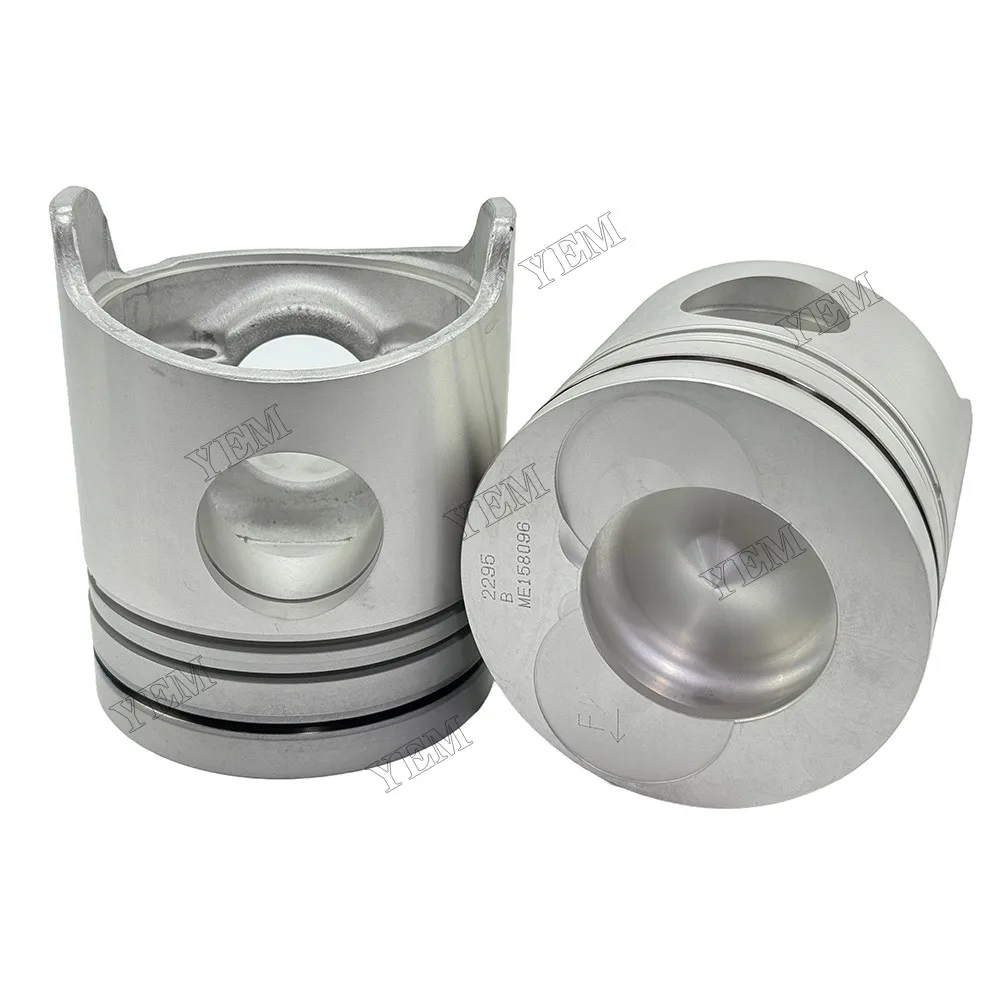 Piston Kit ME158096 Fit for Mitsubishi 6D24 Engine 4