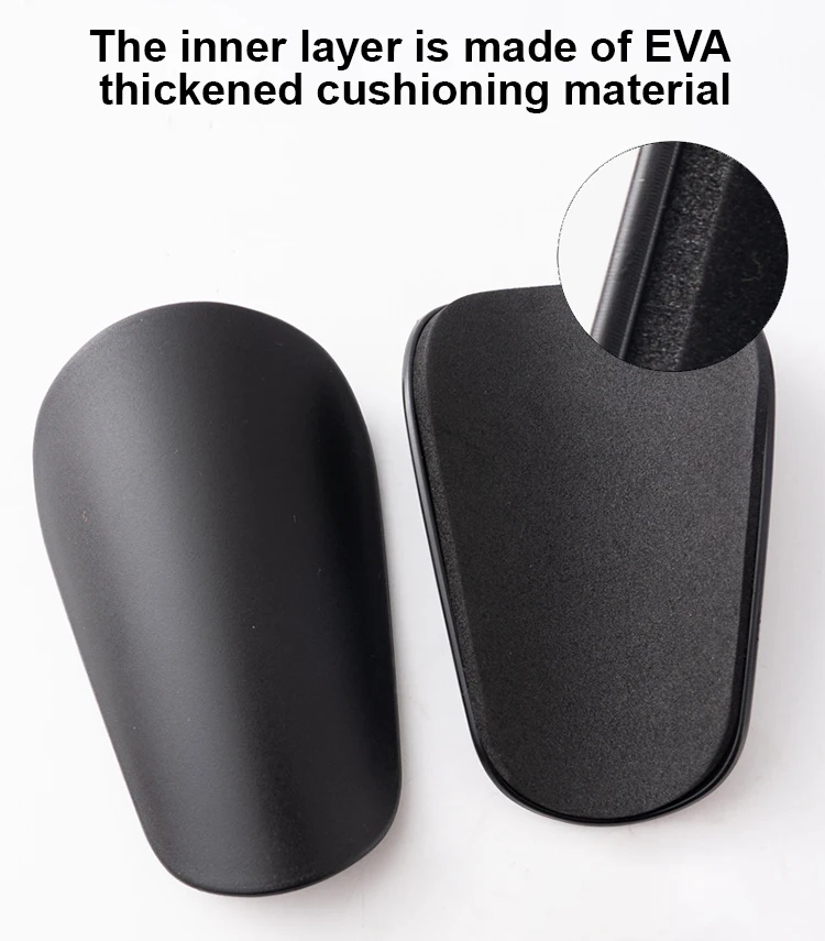 Custom Logo Printing Blank Light Comfortable Small Soccer Shin Guards Sports Mini Shin Pads for Toddler Kids Youth Adults